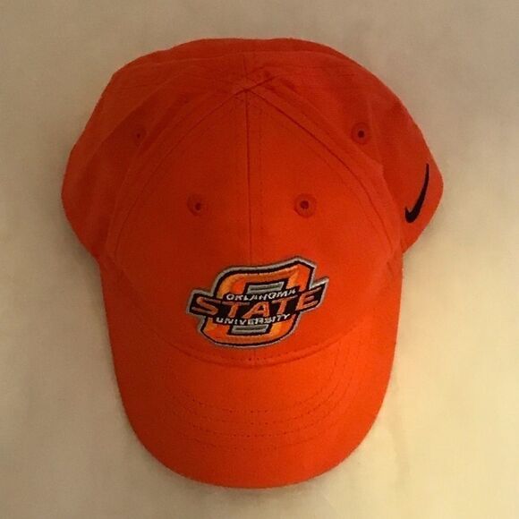 Kid's Nike Oklahoma State University Orange Baseball Hat - Picture 3 of 11